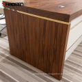 Modern solid Wooden grain Working computer desk study furniture desk office desks 09007